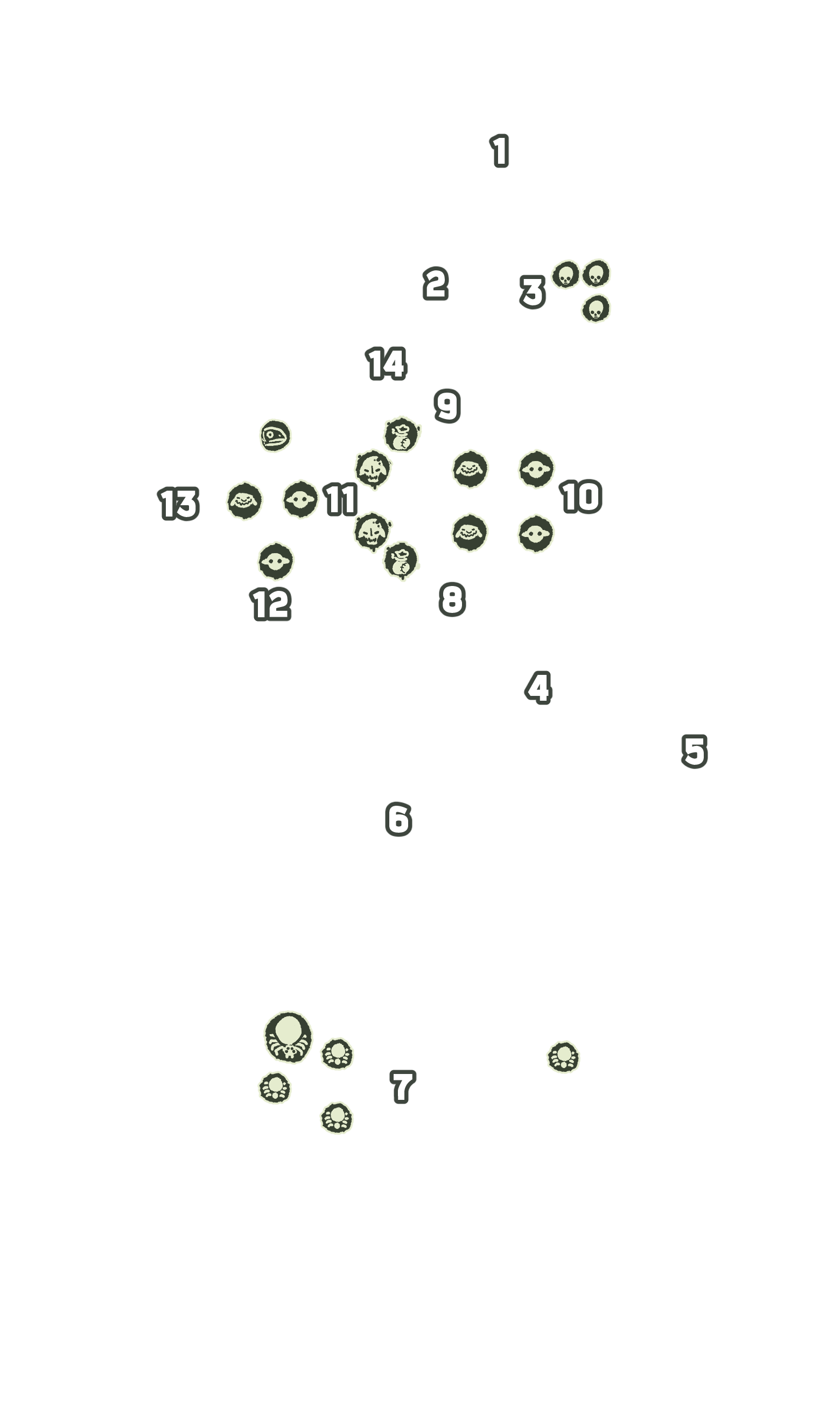 Dungeon map